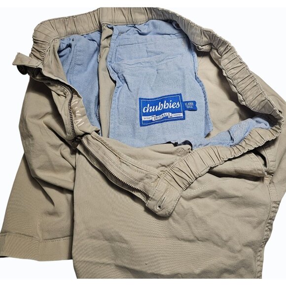 Chubbies Originals XL 7 Inch Shorts 1 Pair Dark Blue/Black and One Pair Khaki - Picture 7 of 14